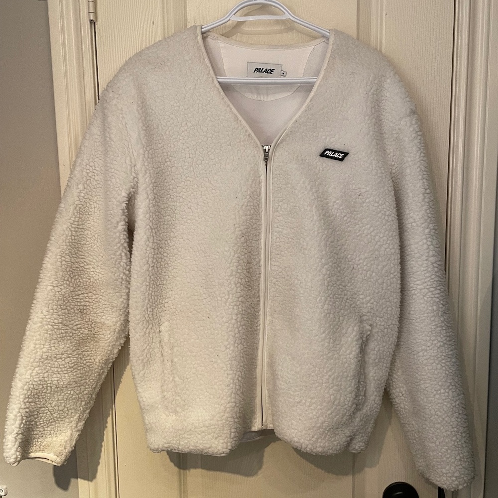 PALACE Shearling Cardigan